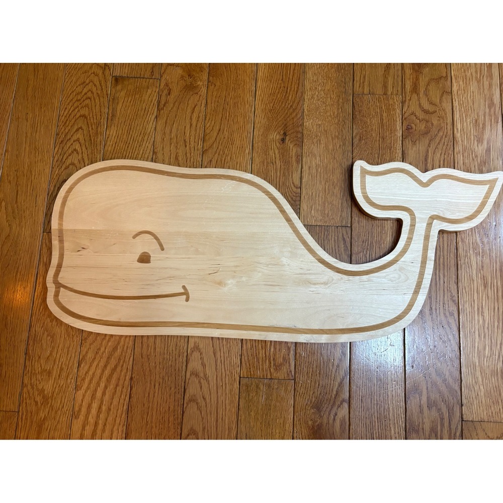 Vineyard Vines Target 2019 Wall Whale Cutout Wood Decor Large 29 Inch Nautical
